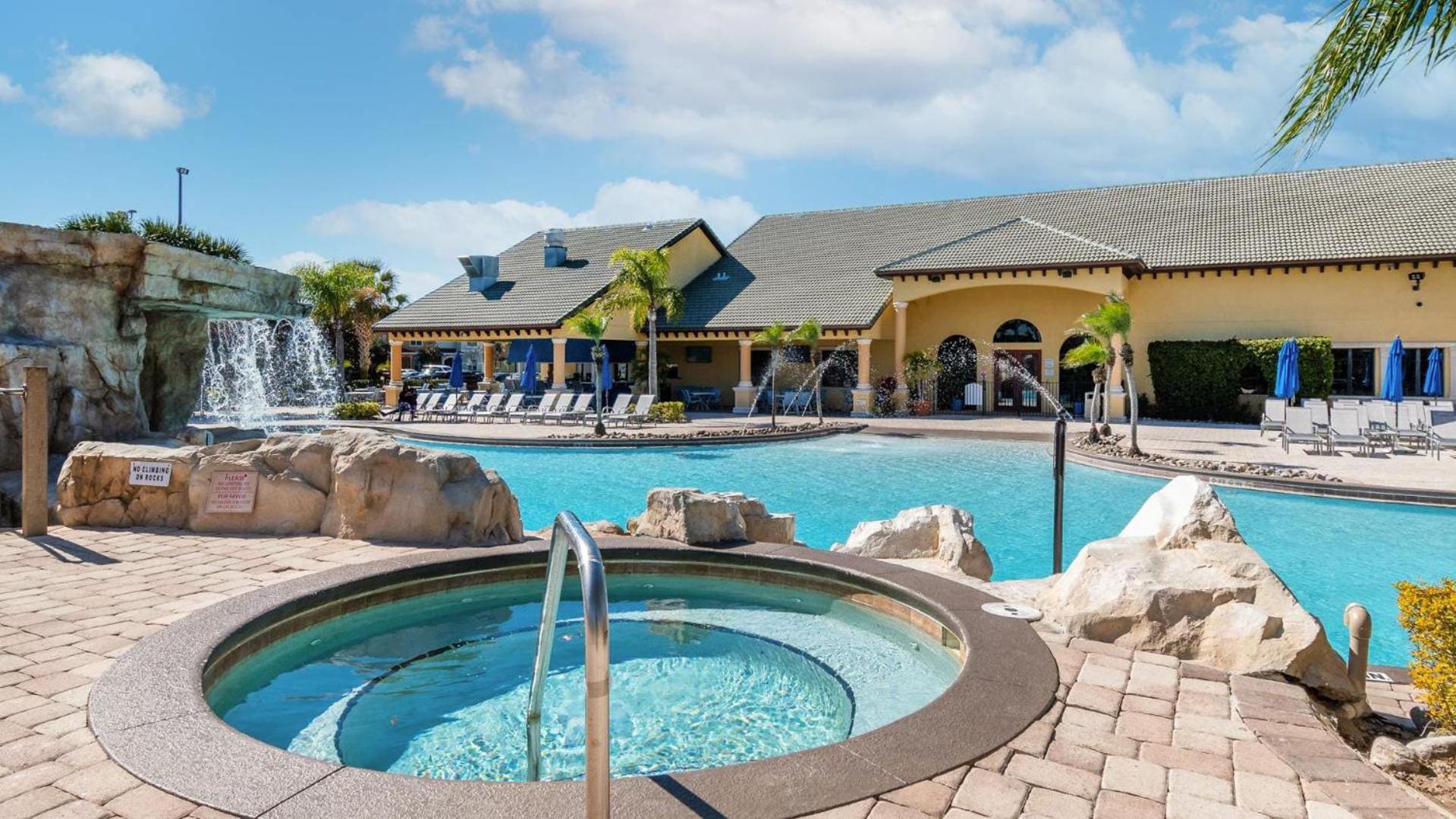 Near Disney - 5Br Home- Games Pool Hot Tub & Bbq Kissimmee Luaran gambar