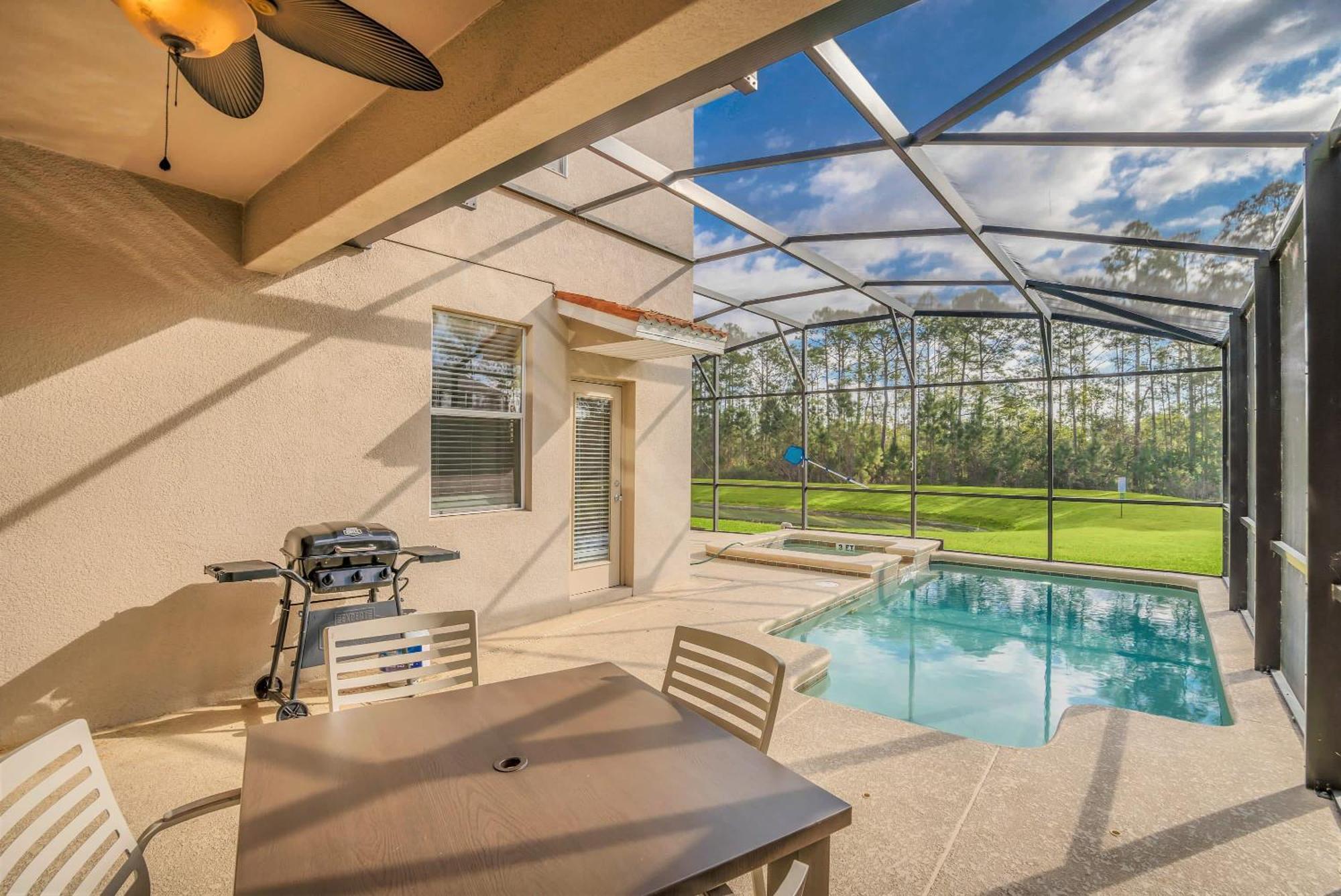 Near Disney - 5Br Home- Games Pool Hot Tub & Bbq Kissimmee Luaran gambar